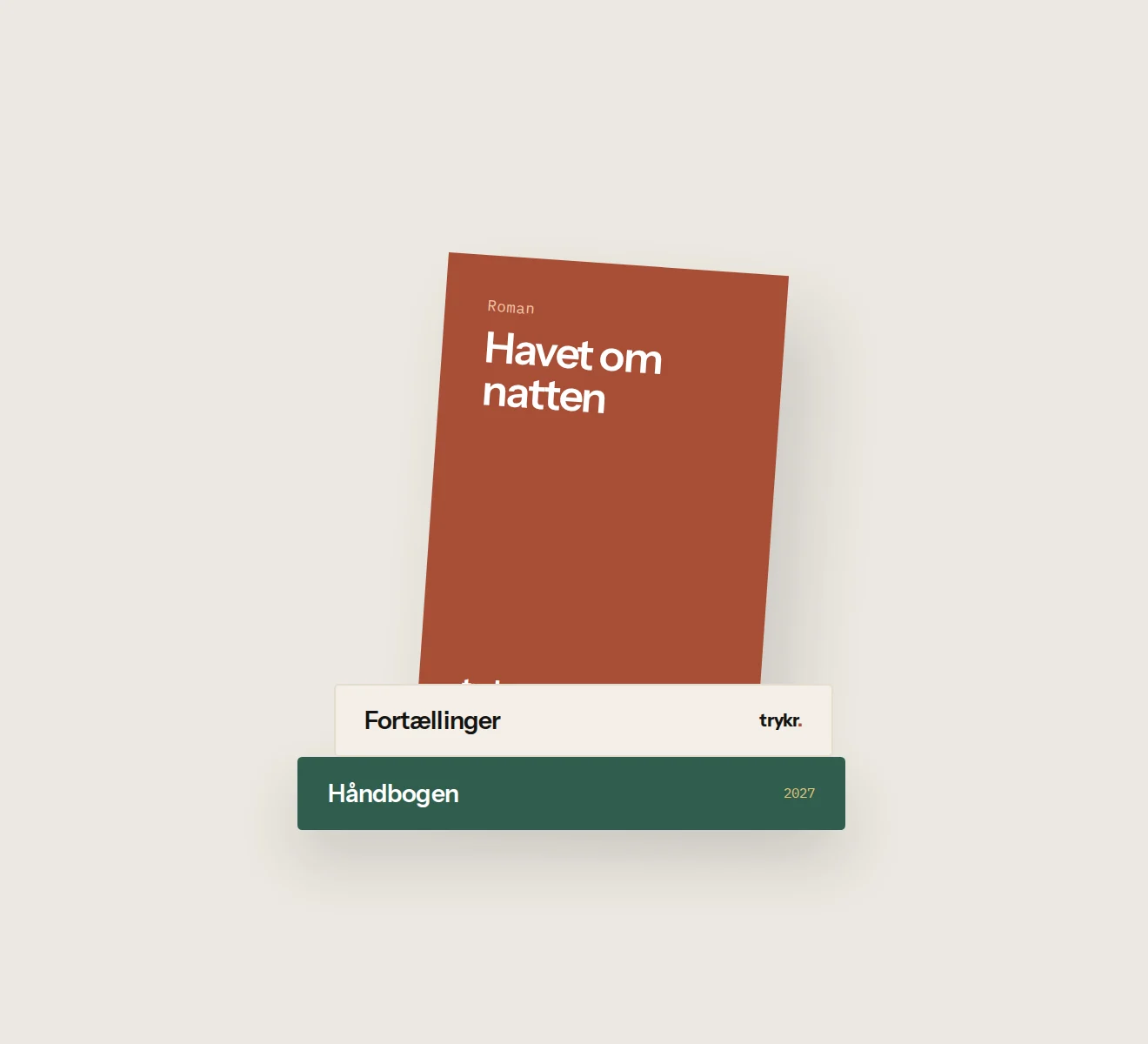 Softcover-bøger med limet ryg